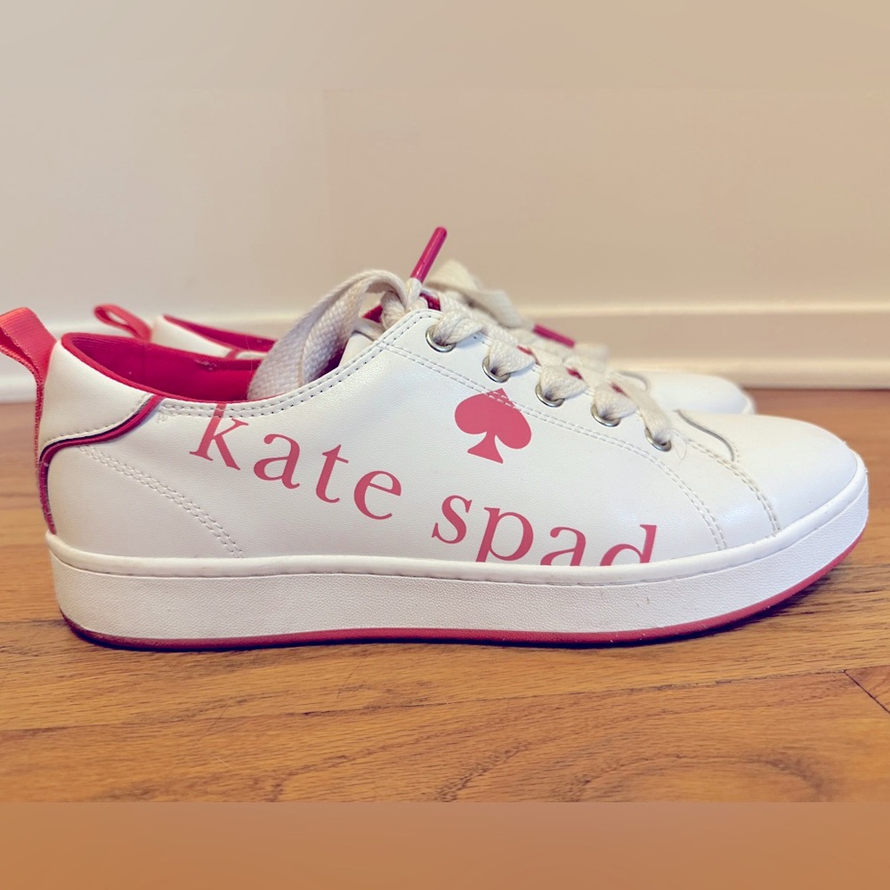 Kate Spade Nikki Sneaker Pink/White Sz 9.5